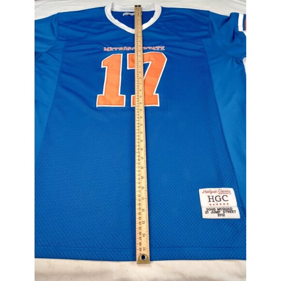 Headgear Classics Doug McQuaid #17 Blue Jersey T Shirt Size 4XL 2012 metro City - Picture 8 of 13